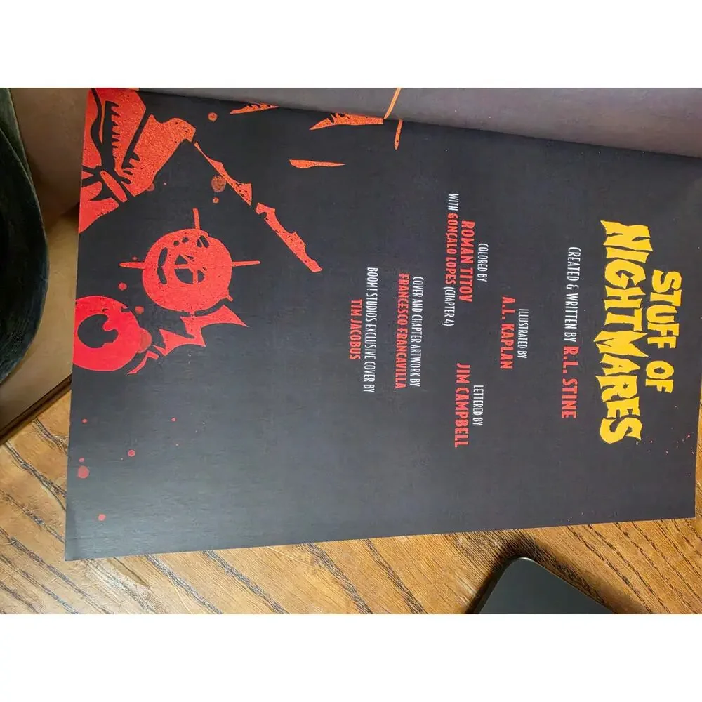 Stuff of Nightmares Monster Makers BOOM Graphic Novel